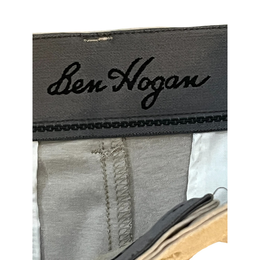 Ben Hogan Performance Golf Shorts Men's 30x8.5 Tan Navy Gray Patterned Set of 3 - Picture 12 of 16